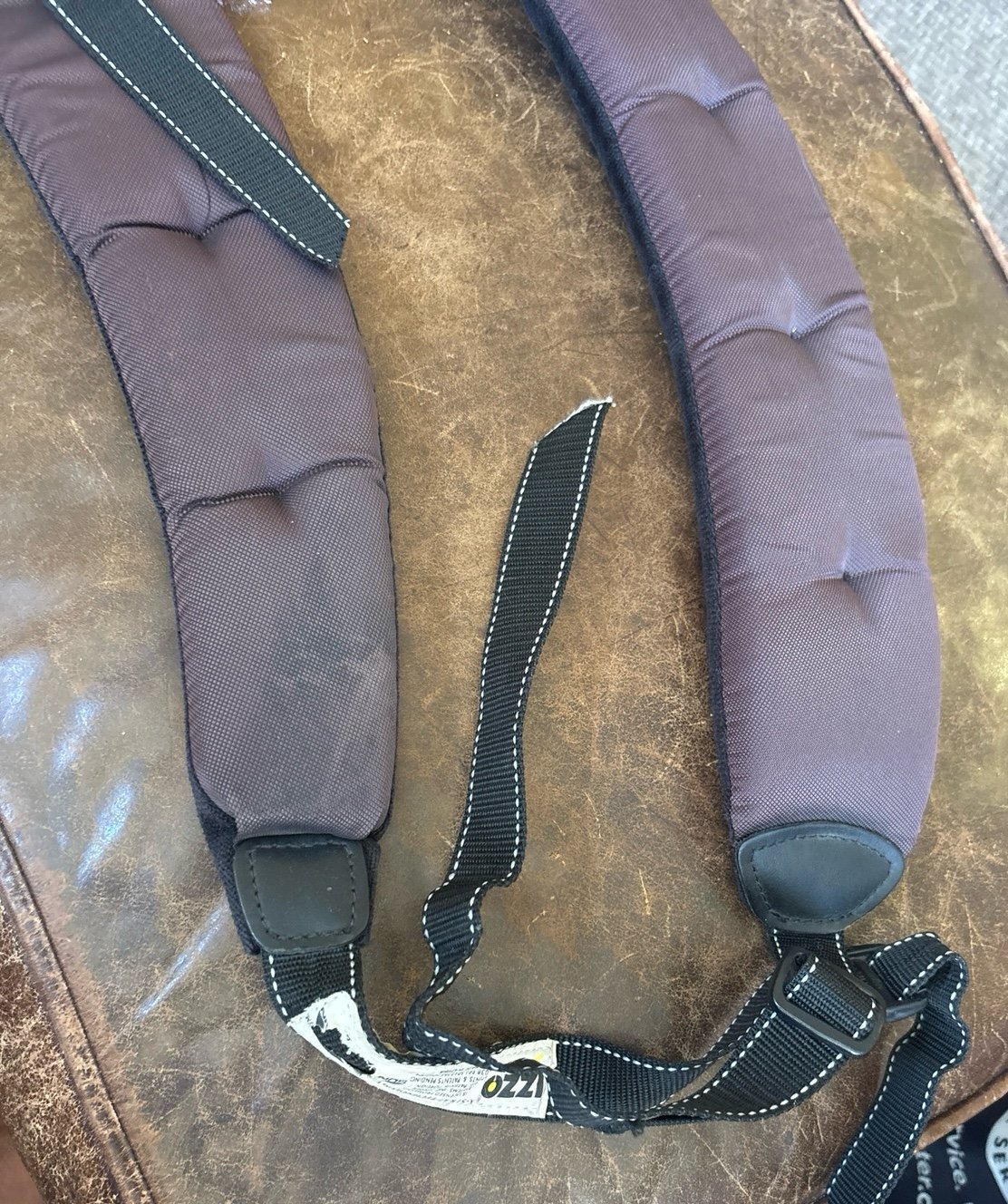 IZZO Twin Strap Golf Bag Carry System. Adjustable 4 Point.