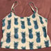 Kortni Jeane blue pineapples SET SMALL TOP MEDIUM BOTTOMS swimsuit bikini