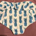 Kortni Jeane blue pineapples SET SMALL TOP MEDIUM BOTTOMS swimsuit bikini