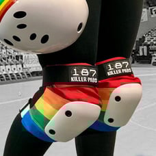 Rainbow NEW 187 Killer knee pads