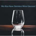 Horned Lizard Wine Glasses x4 Premium 12 Oz Personalize Animal Wild Gift NEW