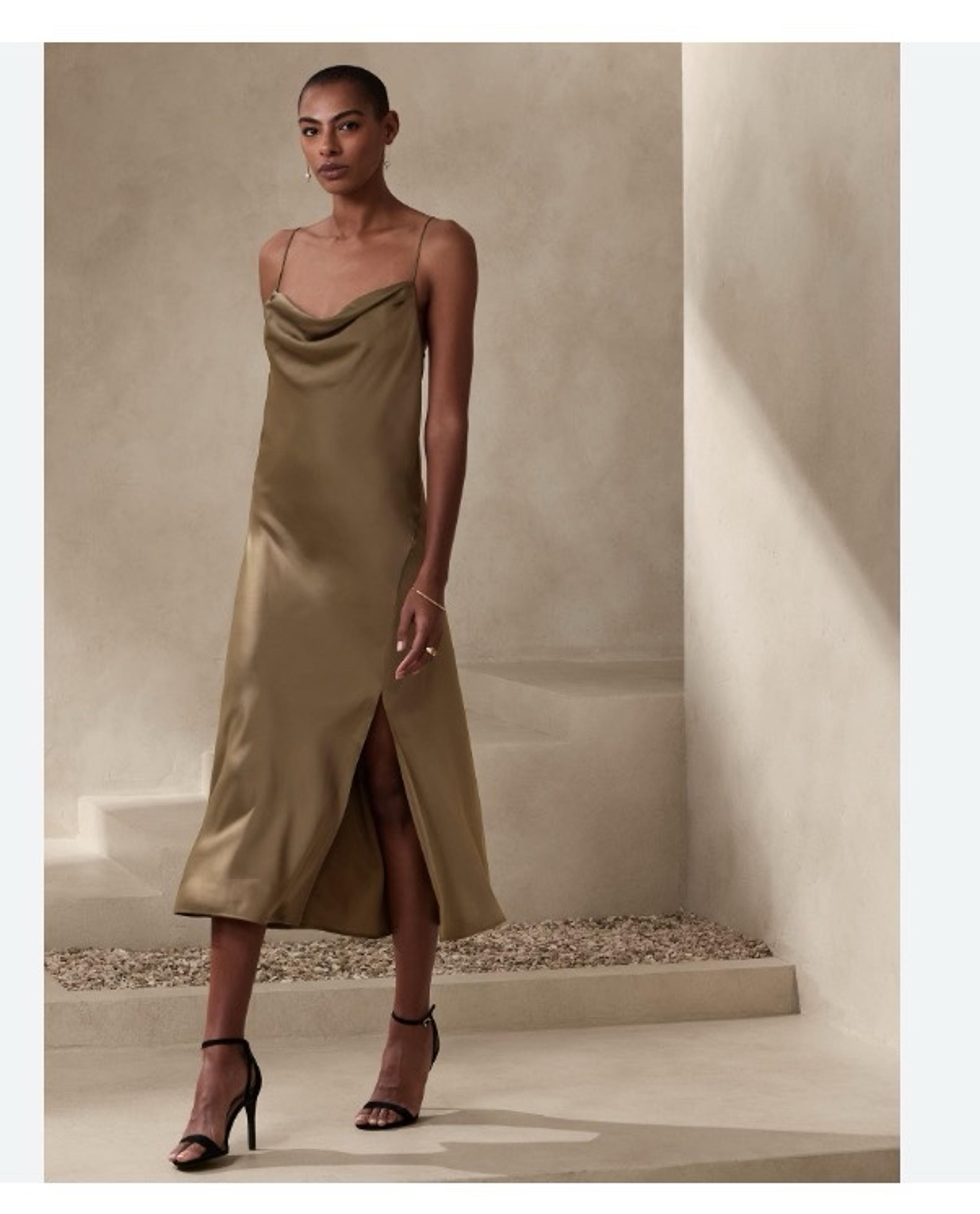 Banana Republic Midi Slip Dress
