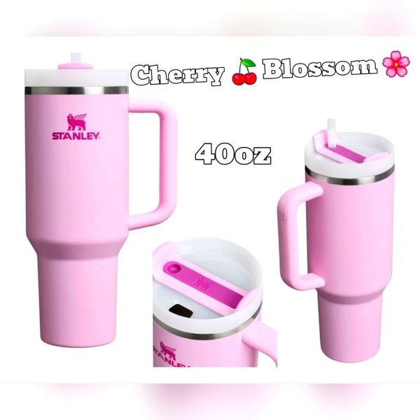 STANLEY 40 oz Quencher-Cherry Blossom NEW