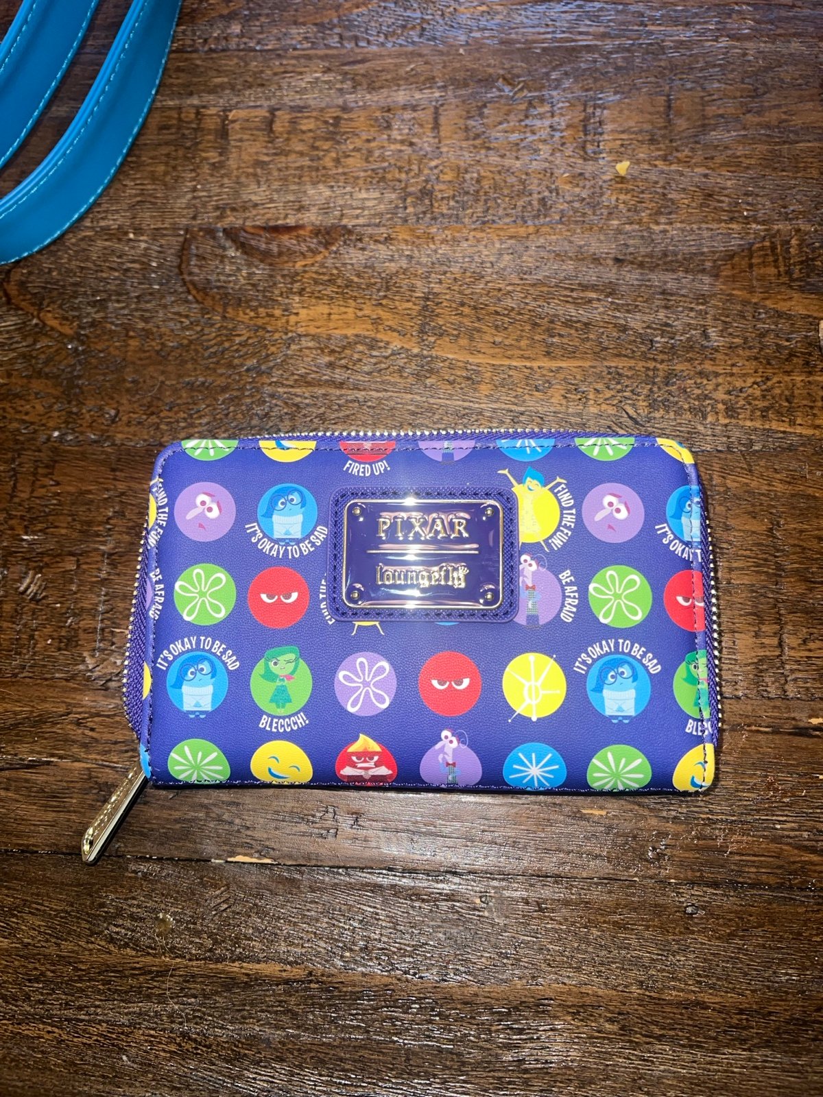 Loungefly Pixar wallet inside out