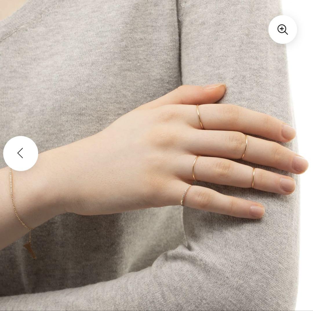 Hirotaka ALL ABOUT BASICS Promise Ring, Size 13