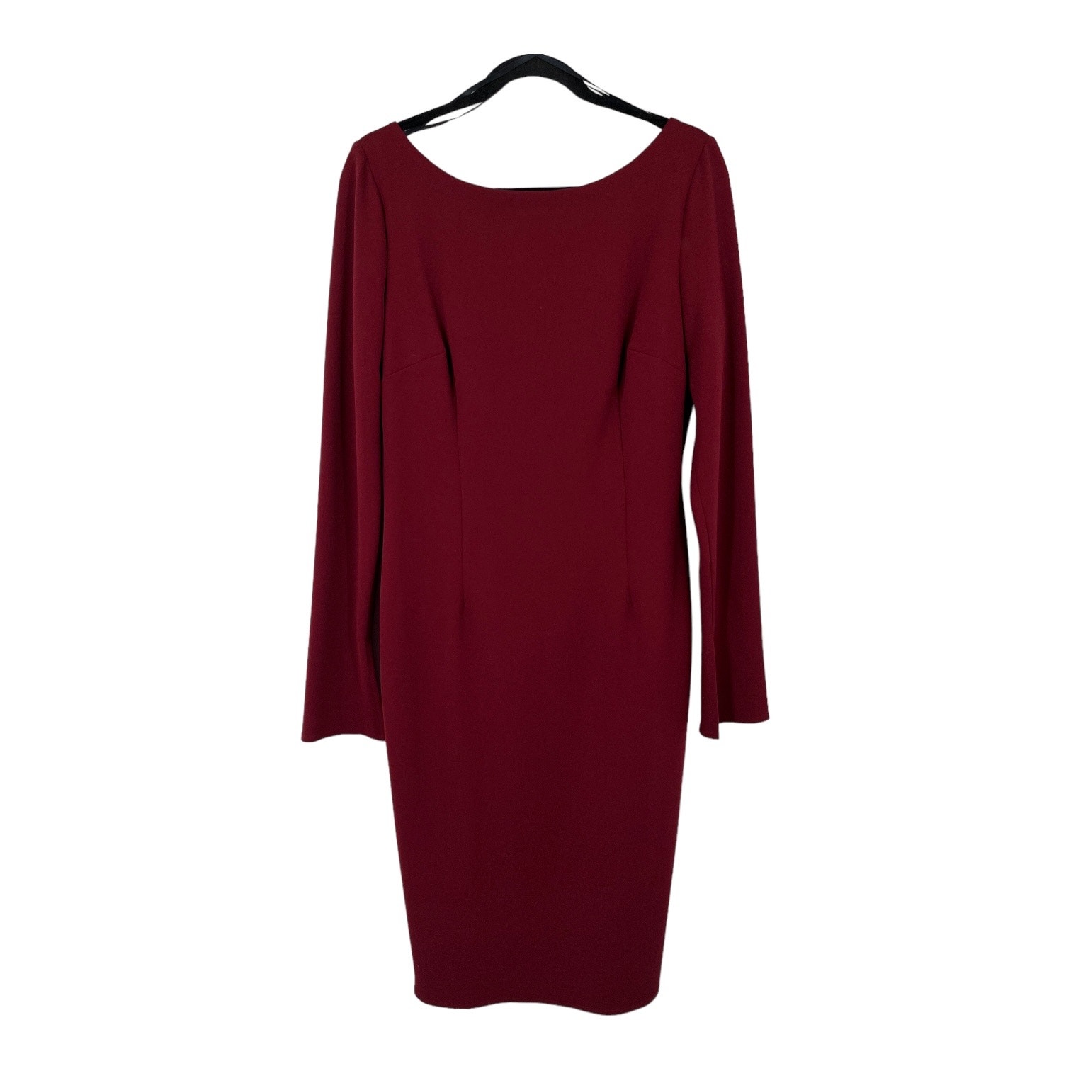 Katie May dress Surrender cowl back long sleeve red size X-Large XL
