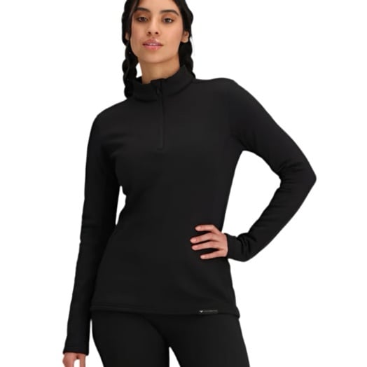 Obermeyer Women's UltraGear 1/4 Zip insulated Ski Top