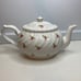 Arthur Wood English Pink Rose Floral Gilt Teapot England Good Condition