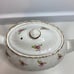 Arthur Wood English Pink Rose Floral Gilt Teapot England Good Condition