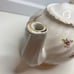 Arthur Wood English Pink Rose Floral Gilt Teapot England Good Condition
