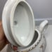 Arthur Wood English Pink Rose Floral Gilt Teapot England Good Condition