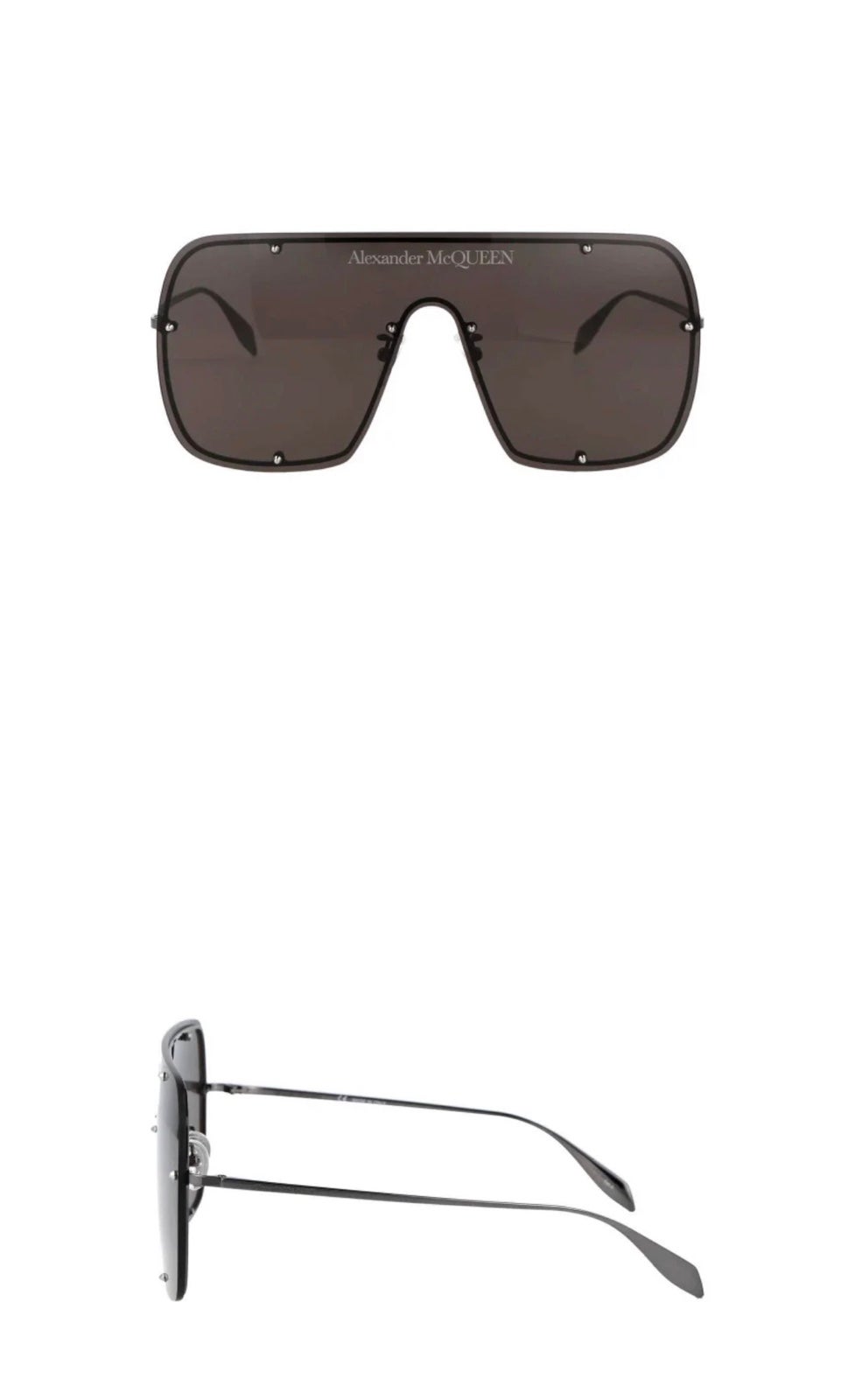 Alexander McQueen shield sunglasses