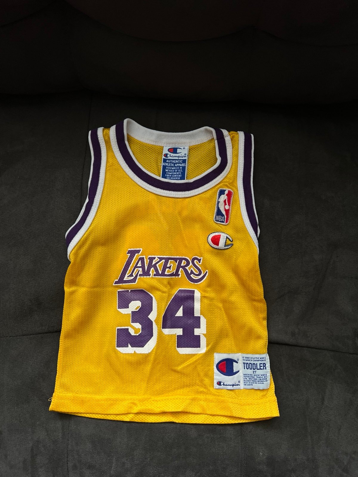 Lakers vintage jersey kids