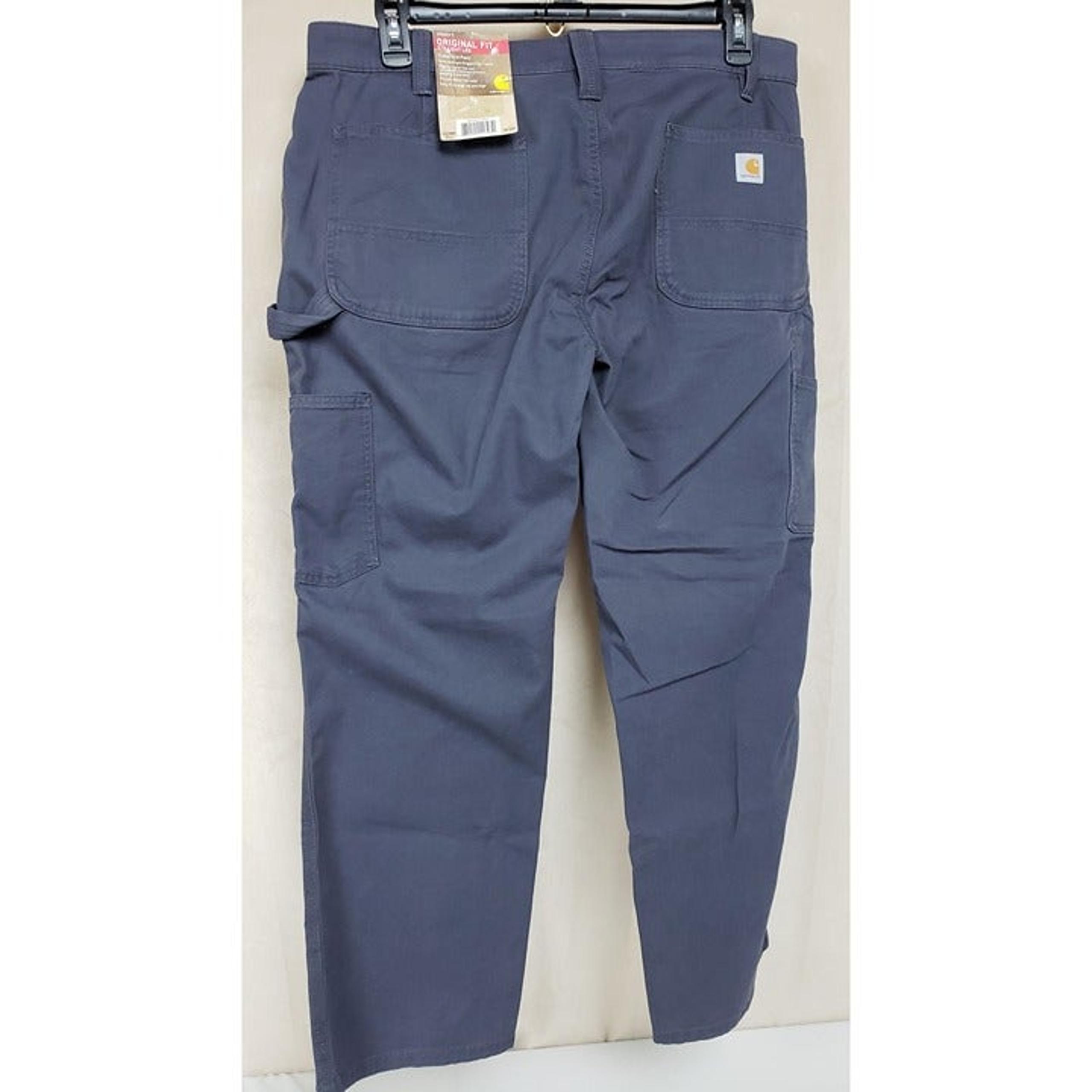 Carhartt Women's 18 Short Original Crawford Pant Coal Blue Grey 102080-011