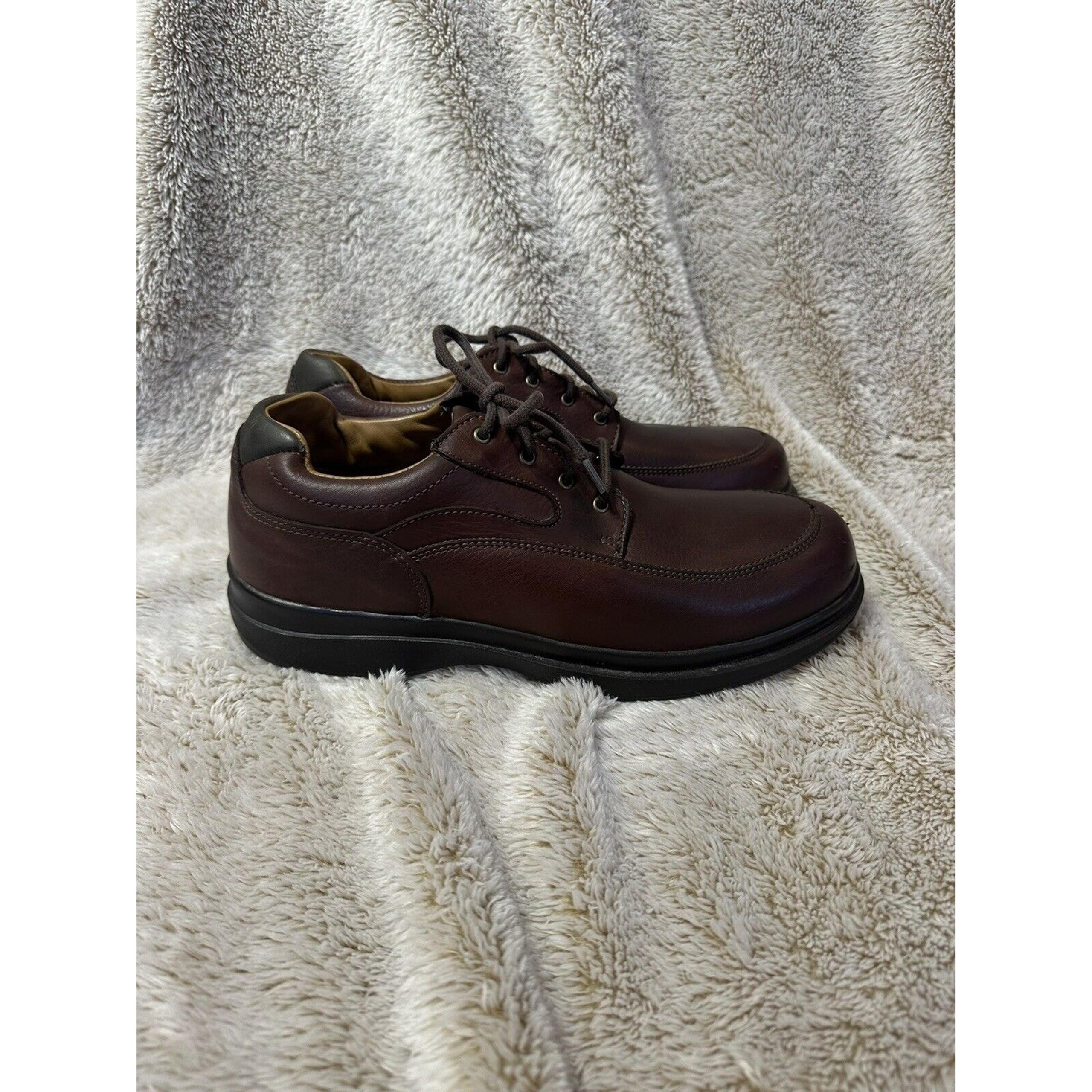 Red Wings Size 11.5 D Men's Oxford Shoes Style 8637 Brown Leather Lace Up Work