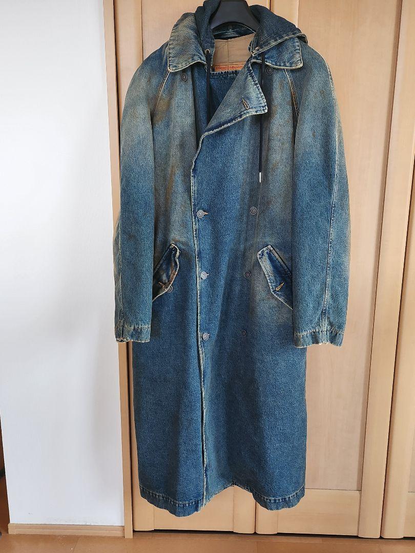 DIESEL JAPAN EDITION Denim Long Coat with Liner