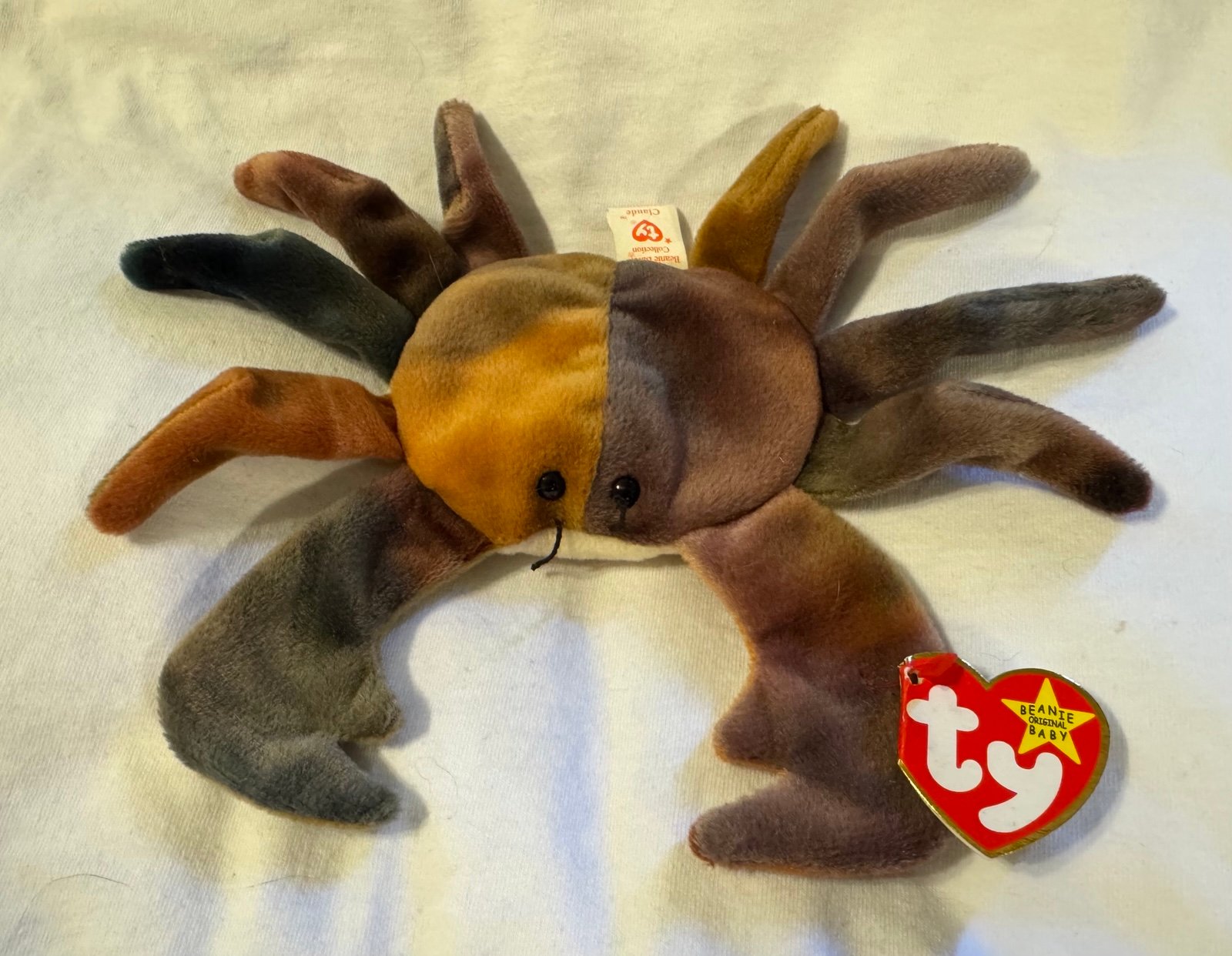1996 TY Beanie Baby *Claude* with Original Tags *VINTAGE*