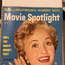 Movie Spotlight August 1954 Jane Powell Marilyn Monroe Audrey Hepburn