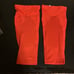 Nike NBA Issued Hyperstrong Mens dark orange Padded Compression Knee Sleeves Pad