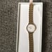 Rosefield the small edit gold watch new
