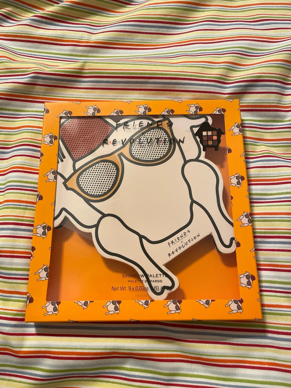 Friends x Revolution Turkey Shadow Palette