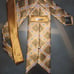 ERMENEGILDO ZEGNA Silk Tie Byzantine Style Geometric Style Pattern