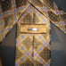 ERMENEGILDO ZEGNA Silk Tie Byzantine Style Geometric Style Pattern