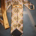 ERMENEGILDO ZEGNA Silk Tie Byzantine Style Geometric Style Pattern