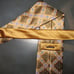 ERMENEGILDO ZEGNA Silk Tie Byzantine Style Geometric Style Pattern