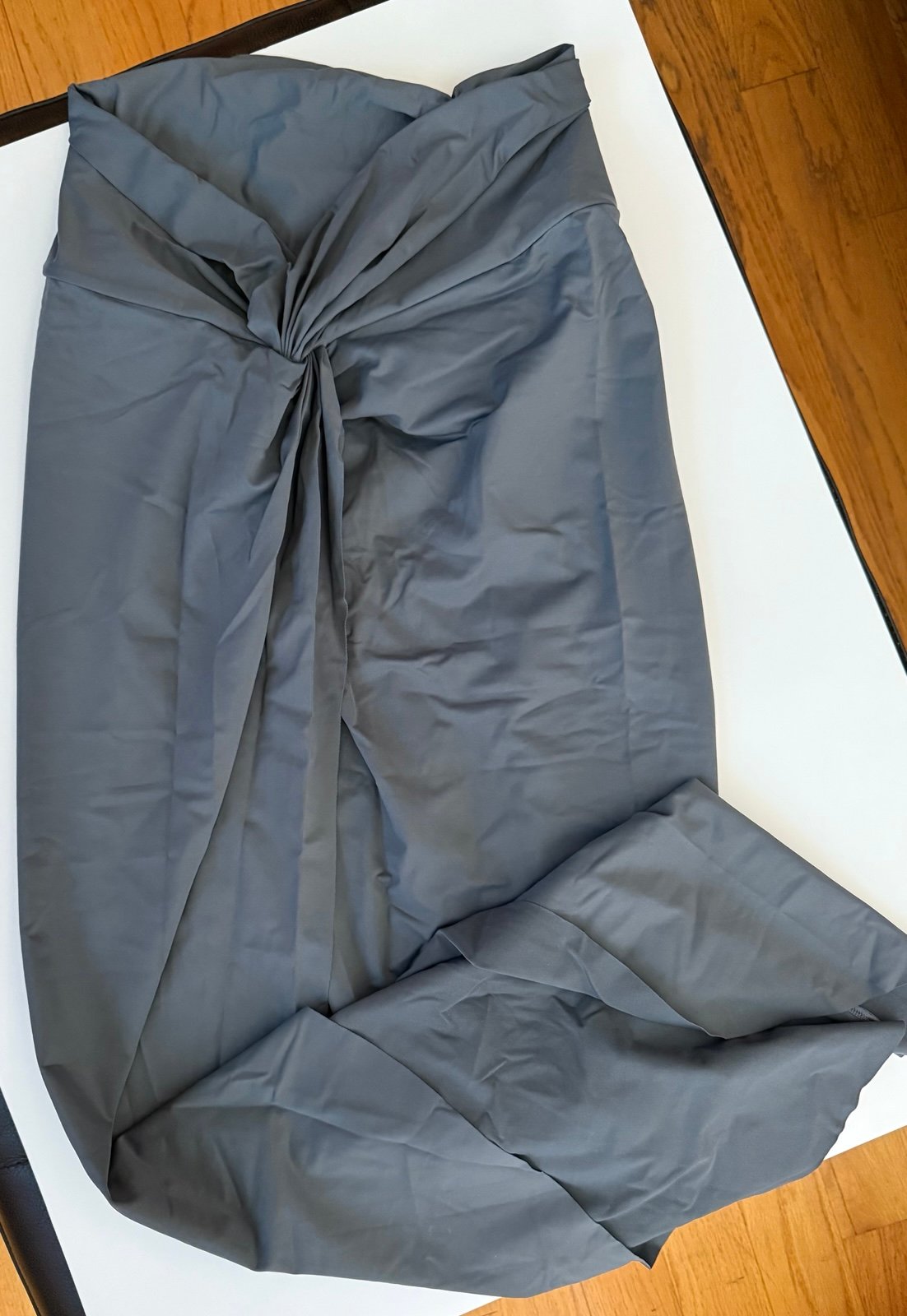 New Size M Skims Swim Sarong Gunmetal