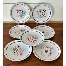Vintage BIA Brand -Playing Card Suit Plates