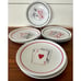 Vintage BIA Brand -Playing Card Suit Plates