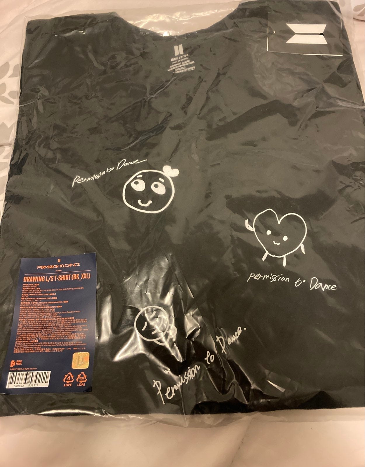 BTS PTD DRAWING SHIRT XL