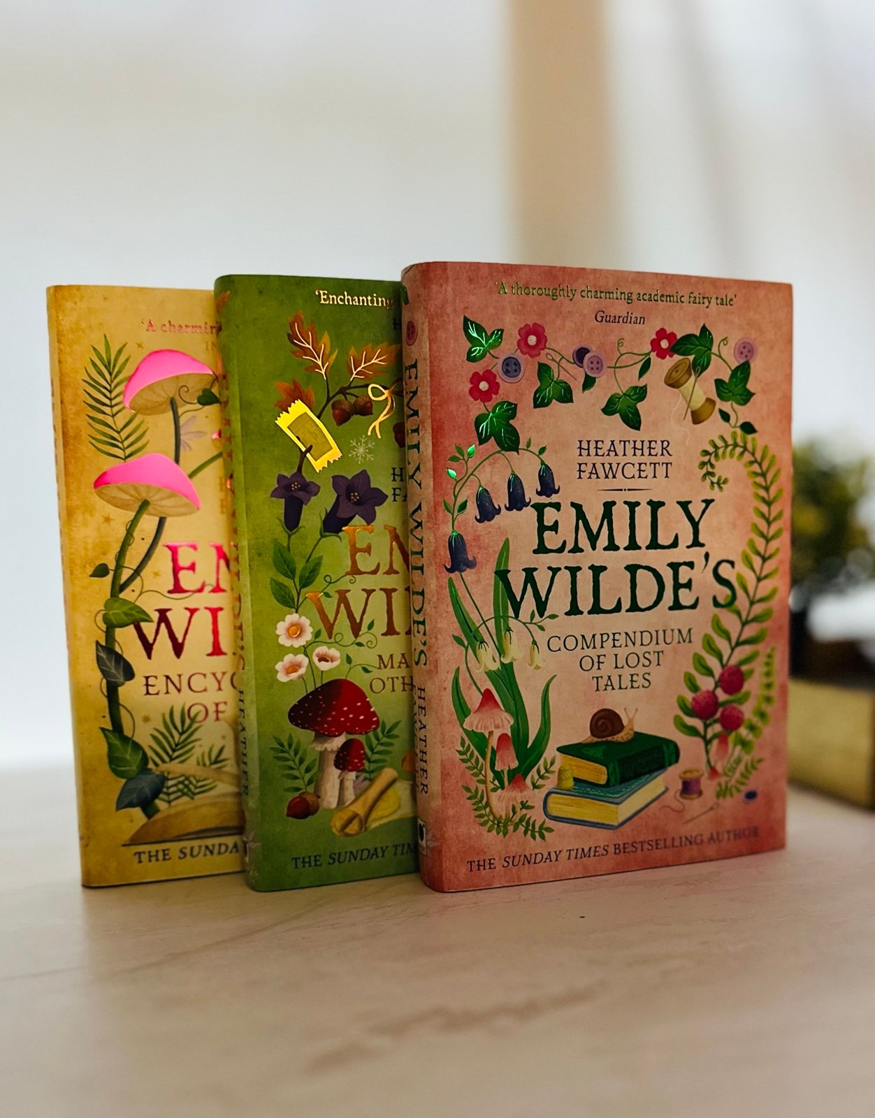 Emily Wilde Series UK hardcover
