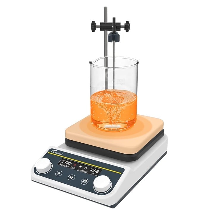 290 Digital Magnetic Stirrer Mixer Hot Plate 8L 50-1500rpm 6.3 310C 590F