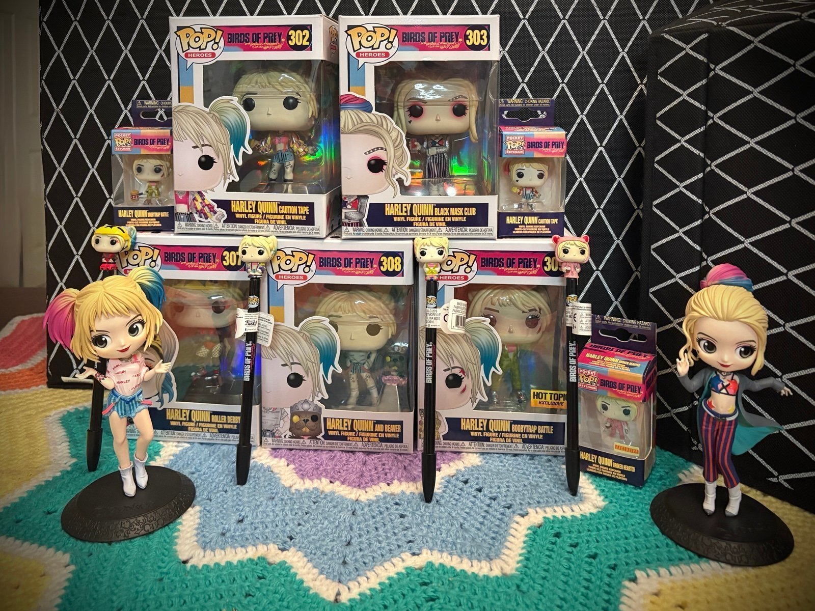 Harley Quinn Birds of Prey Funko Pop Lot