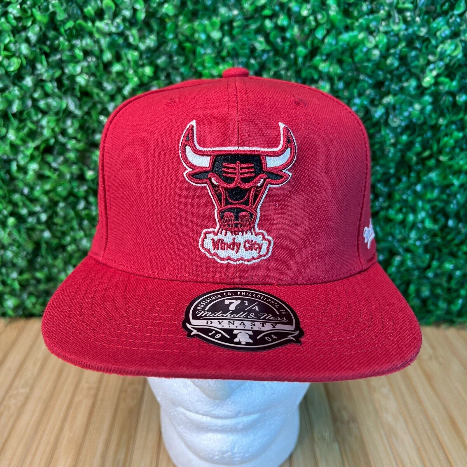 NBA Chicago Bulls 1996 NBA Finals Mitchell & Ness Dynasty Fitted 7 1/4