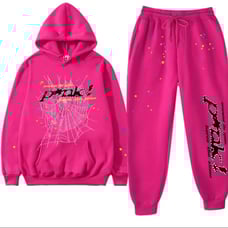 **NEW** XL Sp5der x Young Thug P*nK 2pc Sweatsuit-Hot PinK *HOTTEST COLORWAY*