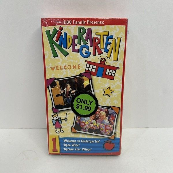 HBO Family Welcome To Kindergarten VHS Tape Sealed