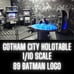 GOTHAM CITY HOLOTABLE 89 Batman Logo Shaped City with Blue Led Light, 1:10 Scale