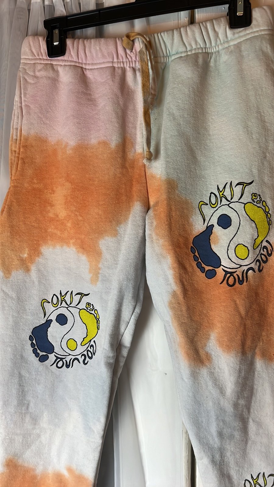 ROKIT Tie Dye Tour 21 Sweatpants Men’s Small
