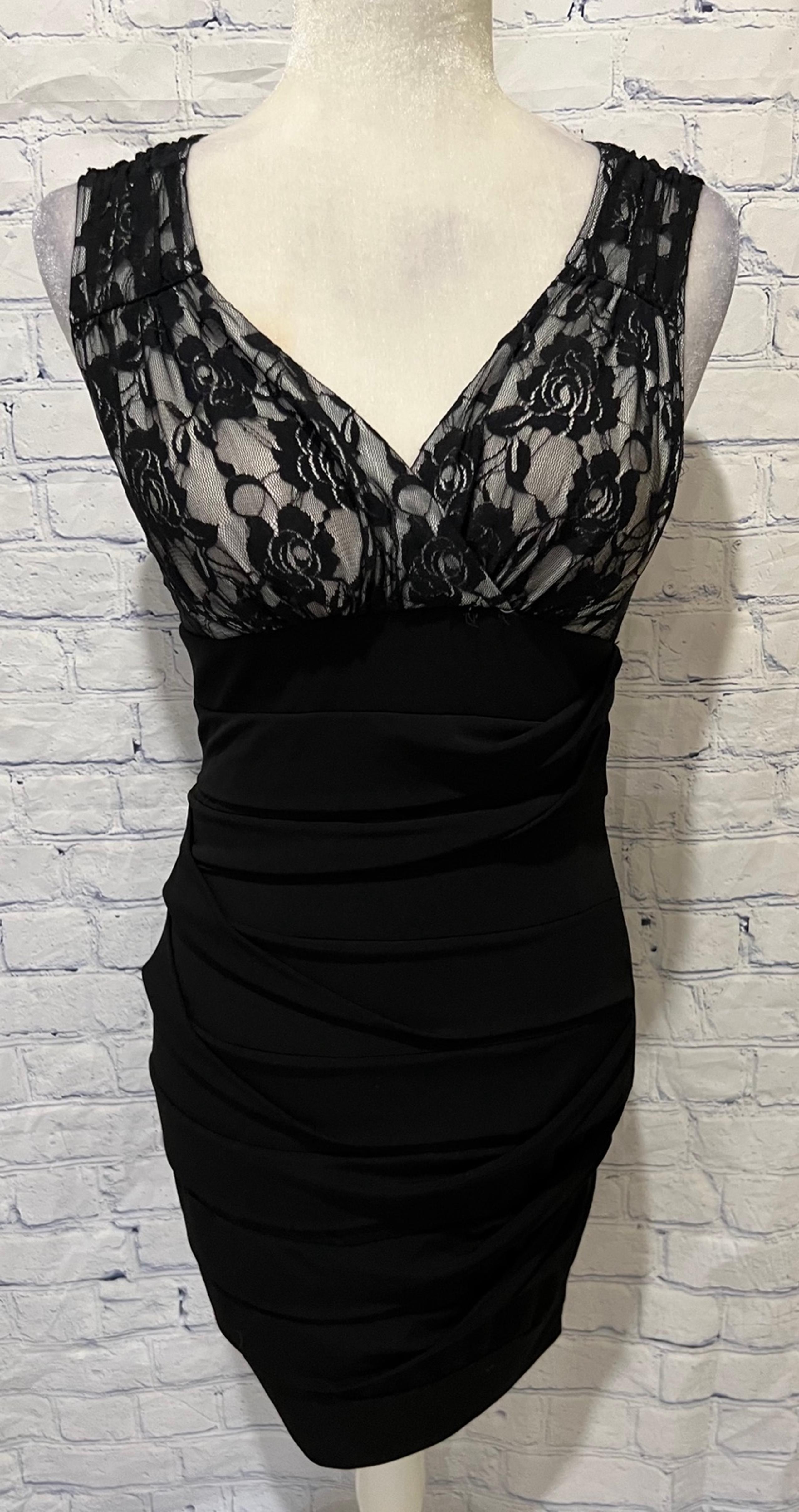 Ruby Rox Lace Black Dress Size Medium