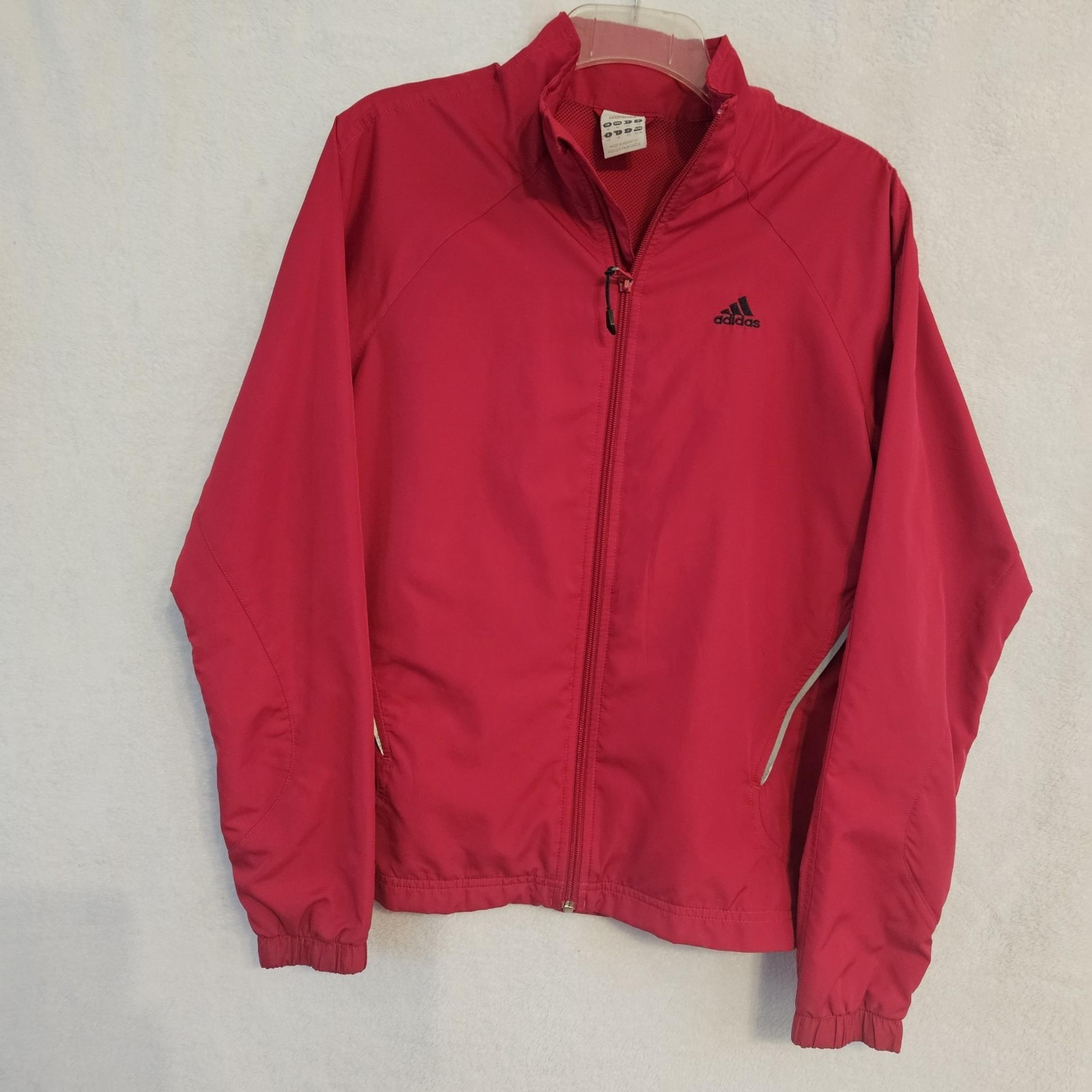 Adidas Women's Full-Zip Lightweight Breathable Medium Track Jacket