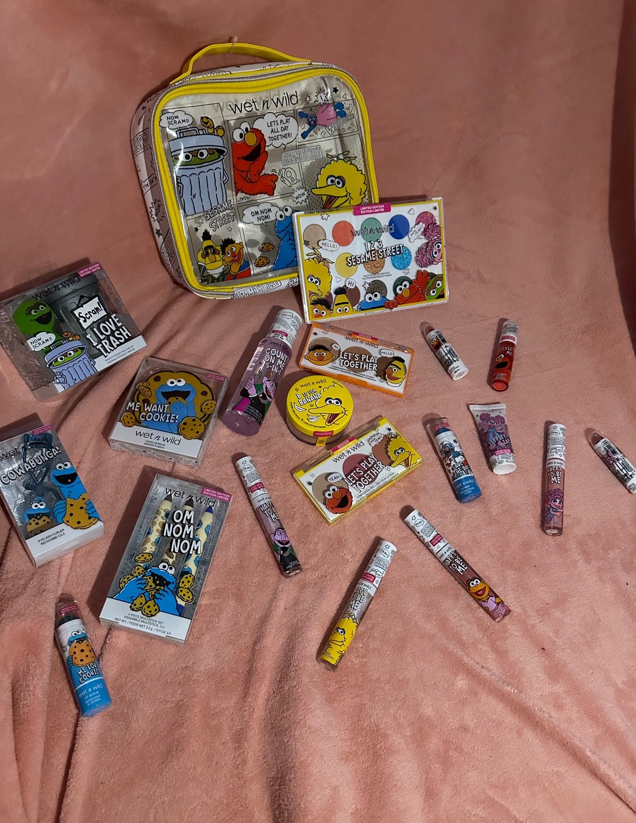 wet n wild sesame street makeup collection