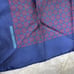 Hermes 100% Silk Pocket Square Scarf Ban