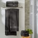 Signature Soft 6 Piece Solid Towel Set, Gray Shadow-ewq6