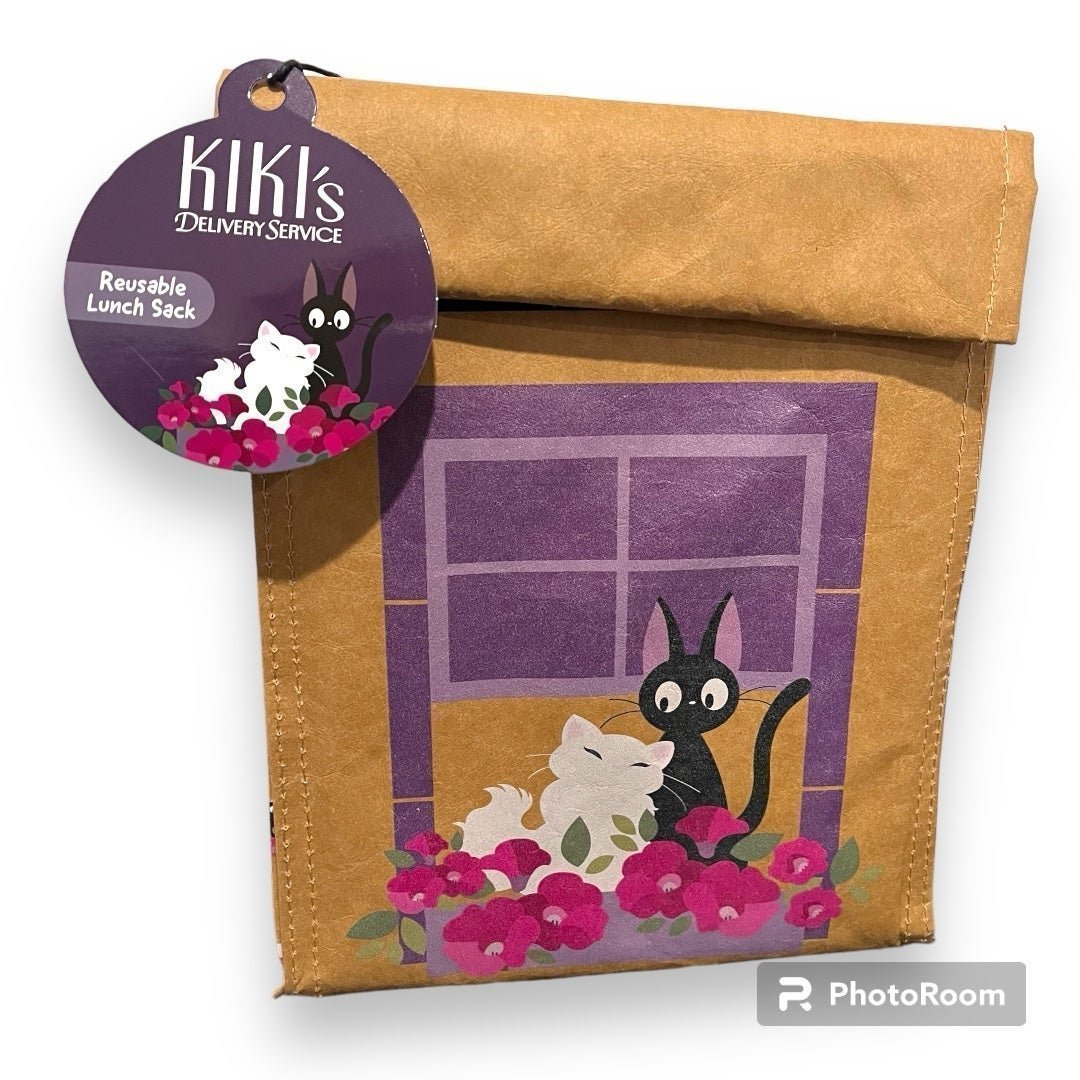 Studio Ghibli Kiki's Delivery Service Jiji and Lily Lunch Bag