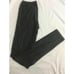 Paoloni Spa Womens Solid Black Faux Leather Full Length Leggings Xs Small 40 IT