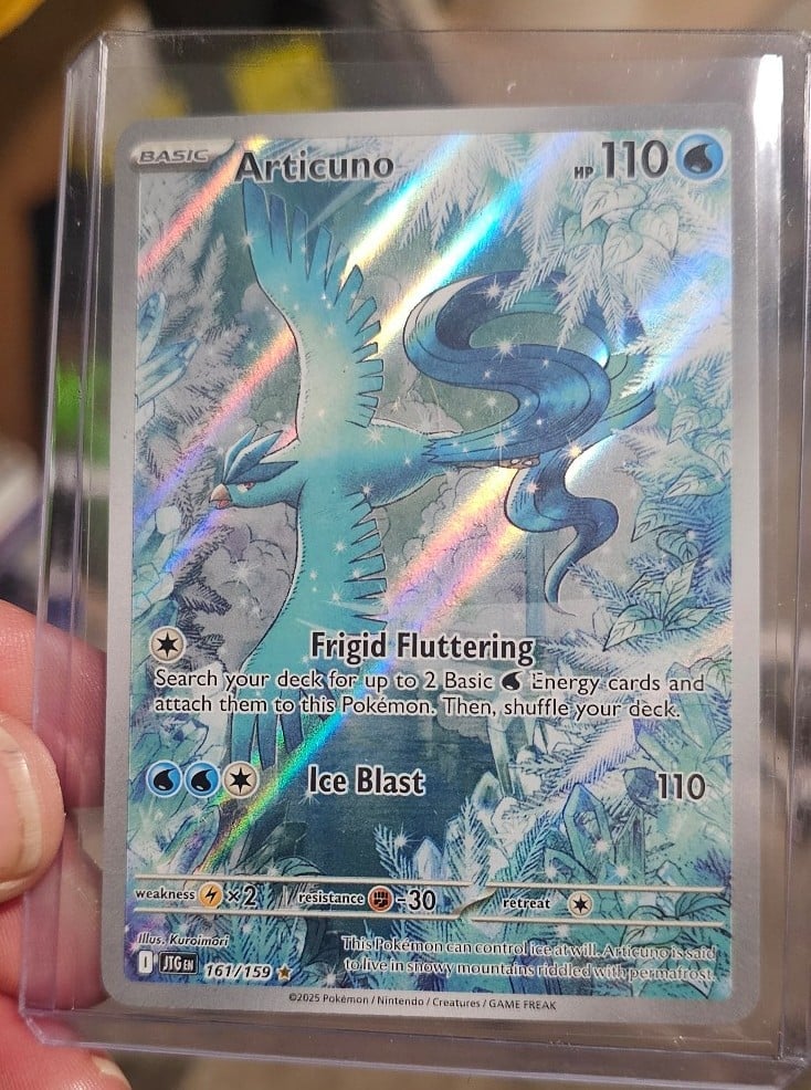 Articuno 161/159 Journey Together Pokemon Illustration Rare IR