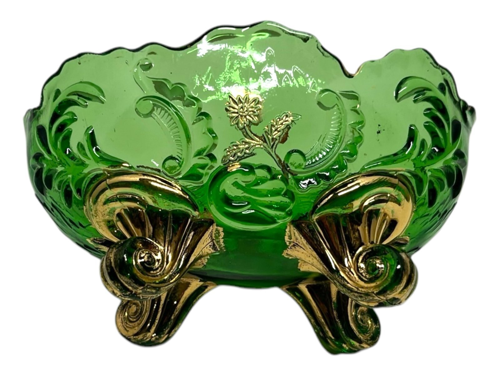 EAPG Northwood Glass Louis XV Set of 5. Final discounted price displayed.